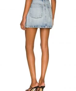 Agolde Liv Mini Skirt 7 Agolde Liv Mini Skirt