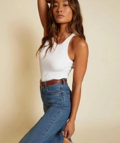 Nation LTD Clothing Birkin Tank-White