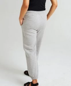 RicherPoorer Clothing Recycled Fleece Sweatpant - Heather Grey 9 RicherPoorer Clothing Recycled Fleece Sweatpant - Heather Grey