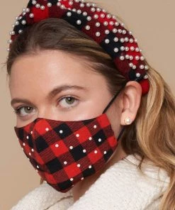 Lele Sadoughi Set Of 3 Aspen Lodge Face Masks 9 Lele Sadoughi Set Of 3 Aspen Lodge Face Masks