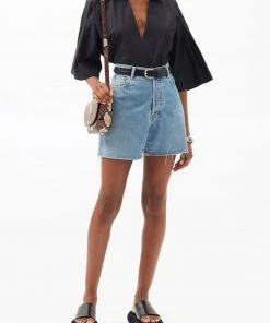 Frame Clothing Channing Popover Noir