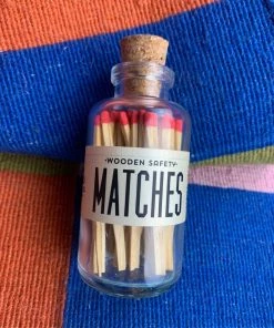 Made Market Co Mini Matches - Red