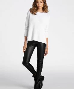 525 America Clothing The Emma Crewneck - Bleach White