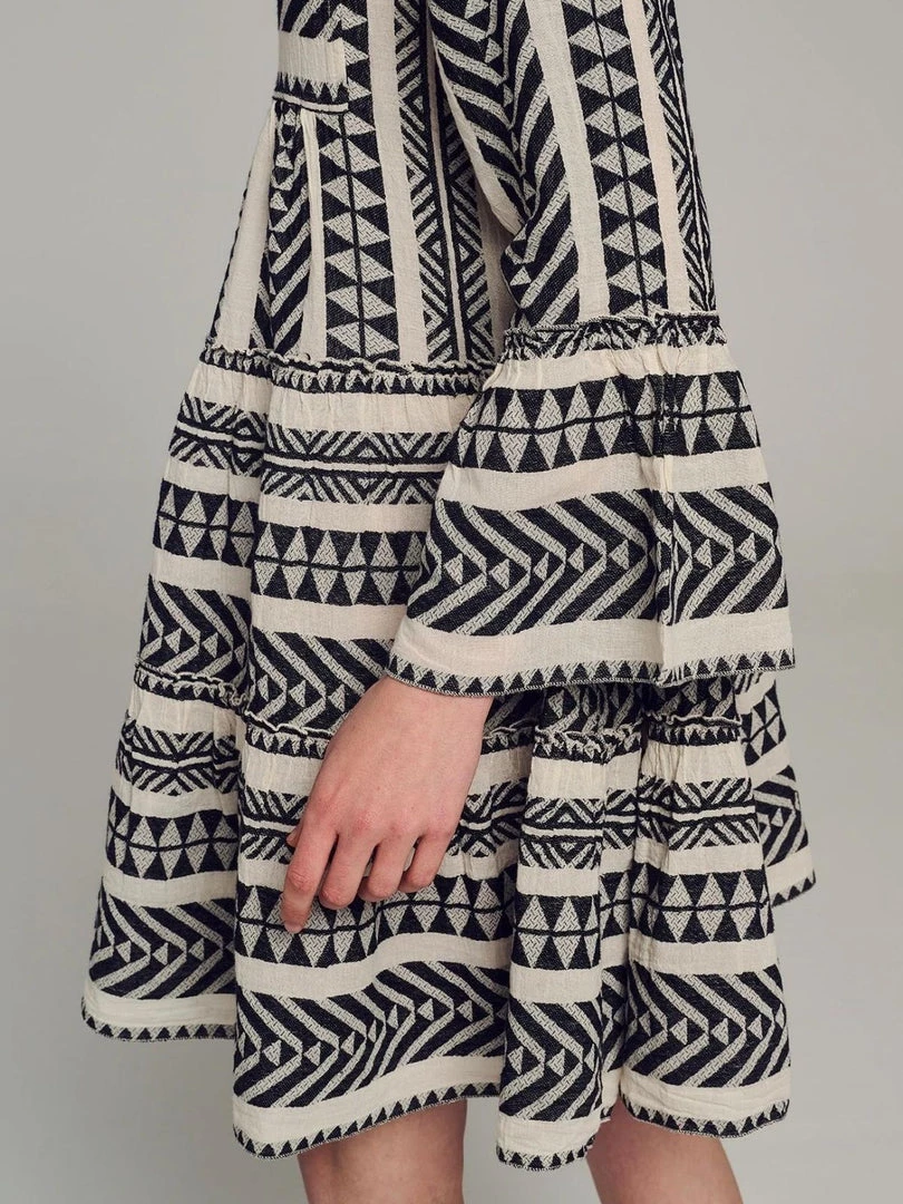 Devotion Twins Ella Dress - Black/White 6 Devotion Twins Ella Dress - Black/White