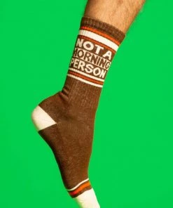 Gumball Poodle Clothing Not A Morning Person Gym Socks