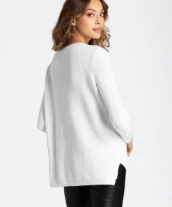 525 America Clothing The Emma Crewneck - Bleach White