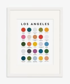 Lunch City Studio Los Angeles Color Palette Print Home & Gift 7 Lunch City Studio Los Angeles Color Palette Print Home & Gift