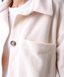 Electric & Rose Clothing Tahoe Sherpa Coat - Winter White