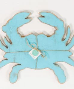 Grace Graffiti Wooden Crab Placemats - Set Of 4 Home & Gift