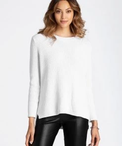 525 America Clothing The Emma Crewneck - Bleach White 9 525 America Clothing The Emma Crewneck - Bleach White