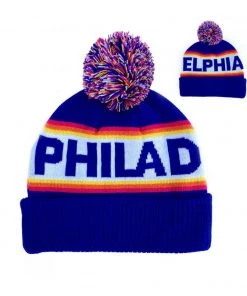 South Fellini Philadelphia Sunrise Blue Beanie