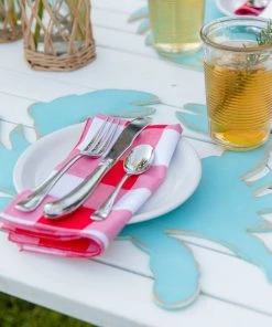 Grace Graffiti Wooden Crab Placemats - Set Of 4 Home & Gift