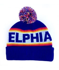 South Fellini Philadelphia Sunrise Blue Beanie