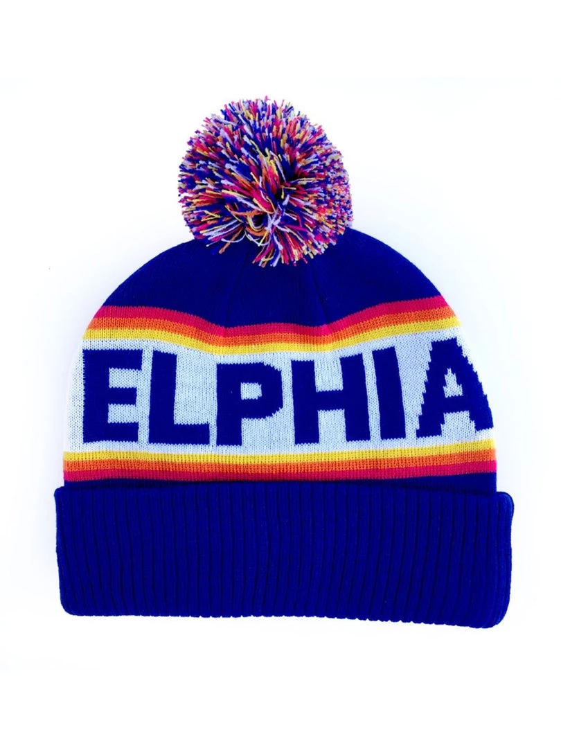 South Fellini Philadelphia Sunrise Blue Beanie 4 South Fellini Philadelphia Sunrise Blue Beanie