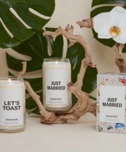Homesick Candles Just Married Candle Home & Gift