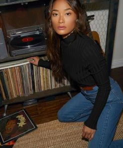 Nation LTD Aime Turtleneck - Black 7 Nation LTD Aime Turtleneck - Black