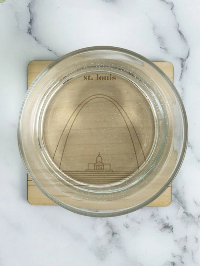 Neighborwoods Accessories St.Louis, Gateway Arch Coaster 4 Neighborwoods Accessories St.Louis, Gateway Arch Coaster