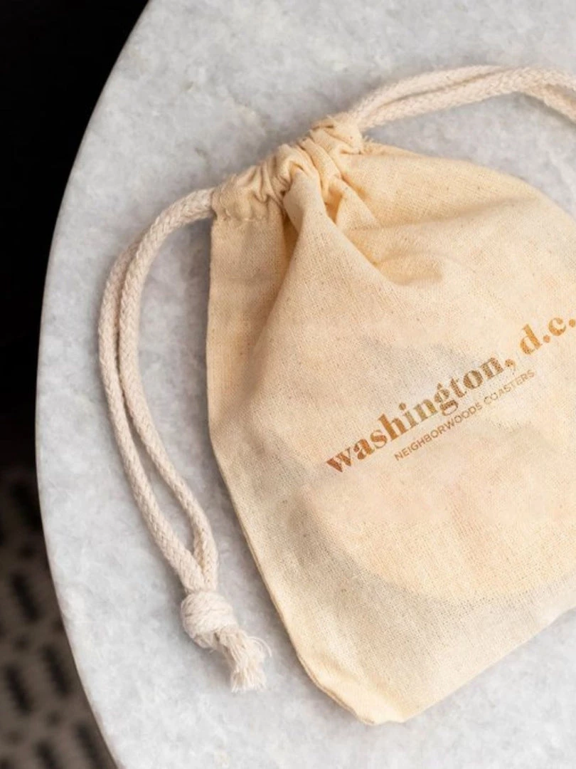 Neighborwoods Washington, D.C. Coasters - Set Of 4 3 Neighborwoods Washington, D.C. Coasters - Set Of 4