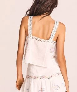 LoveShackFancy Sobia Tank Clothing