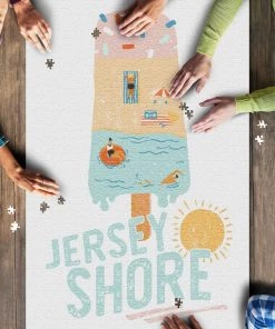 Latern Press Jersey Shore Ice Cream Puzzle