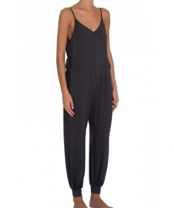 Eberjey Finley Knotted Jumpsuit Clothing