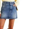 Frame Clothing Le Mini Skirt Double Waist Band
