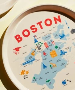 Maptote Boston Round Tray