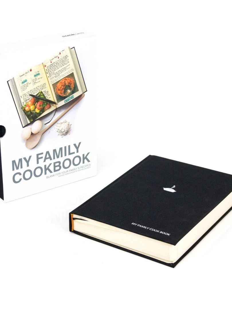 Suck UK My Family Cook Book - Black Accessories 3 Suck UK My Family Cook Book - Black Accessories