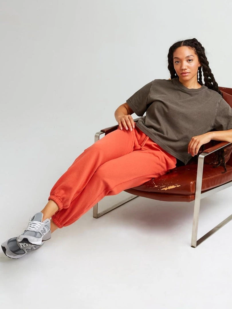 RicherPoorer Clothing Recycled Fleece Sweatpant - Chili Flake 6 RicherPoorer Clothing Recycled Fleece Sweatpant - Chili Flake
