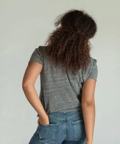 The Perfect White Tee Harley Boxy Crew - Heather Grey 10 The Perfect White Tee Harley Boxy Crew - Heather Grey