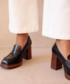 Alohas Busy Black Loafer 9 Alohas Busy Black Loafer