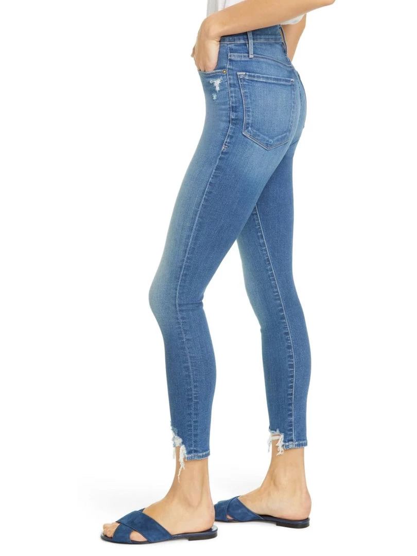 Frame Ali High Rise Cigarette - Madera Rips Clothing 4 Frame Ali High Rise Cigarette - Madera Rips Clothing