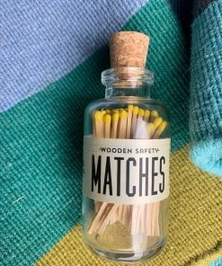 Made Market Co Mini Matches - Yellow
