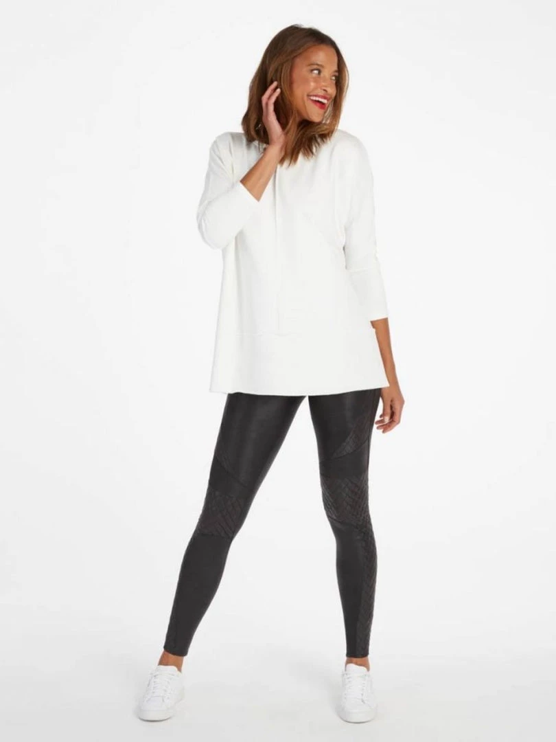 Spanx Perfect Length Top Dolman 3/4 Sleeve - Powder Clothing 5 Spanx Perfect Length Top Dolman 3/4 Sleeve - Powder Clothing