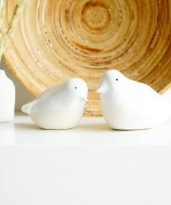 Poca Ceramics Ceramic Lovebirds Home & Gift