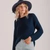 Sh*t That I Knit The Scotia Sweater - Navy Clothing