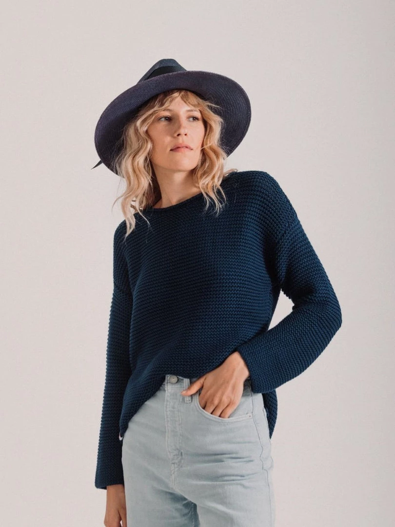 Sh*t That I Knit The Scotia Sweater - Navy Clothing 3 Sh*t That I Knit The Scotia Sweater - Navy Clothing