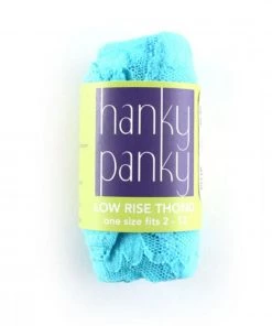 Hanky Panky Low Rise Thong - Beau Blue Clothing
