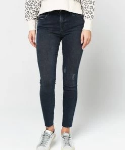 Frame Le High Skinny - Carmen Rip Clothing