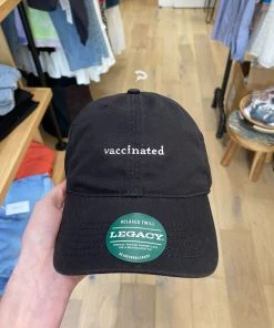 Lovebirds Originals Vaccinated Baseball Hat - Black