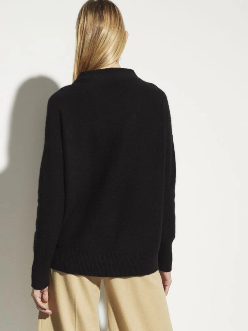 Vince Boiled Cashmere Funnel Neck Pullover Clothing 6 Vince Boiled Cashmere Funnel Neck Pullover Clothing