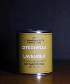 Commonwealth Provisions Citronella Candle - Lavender