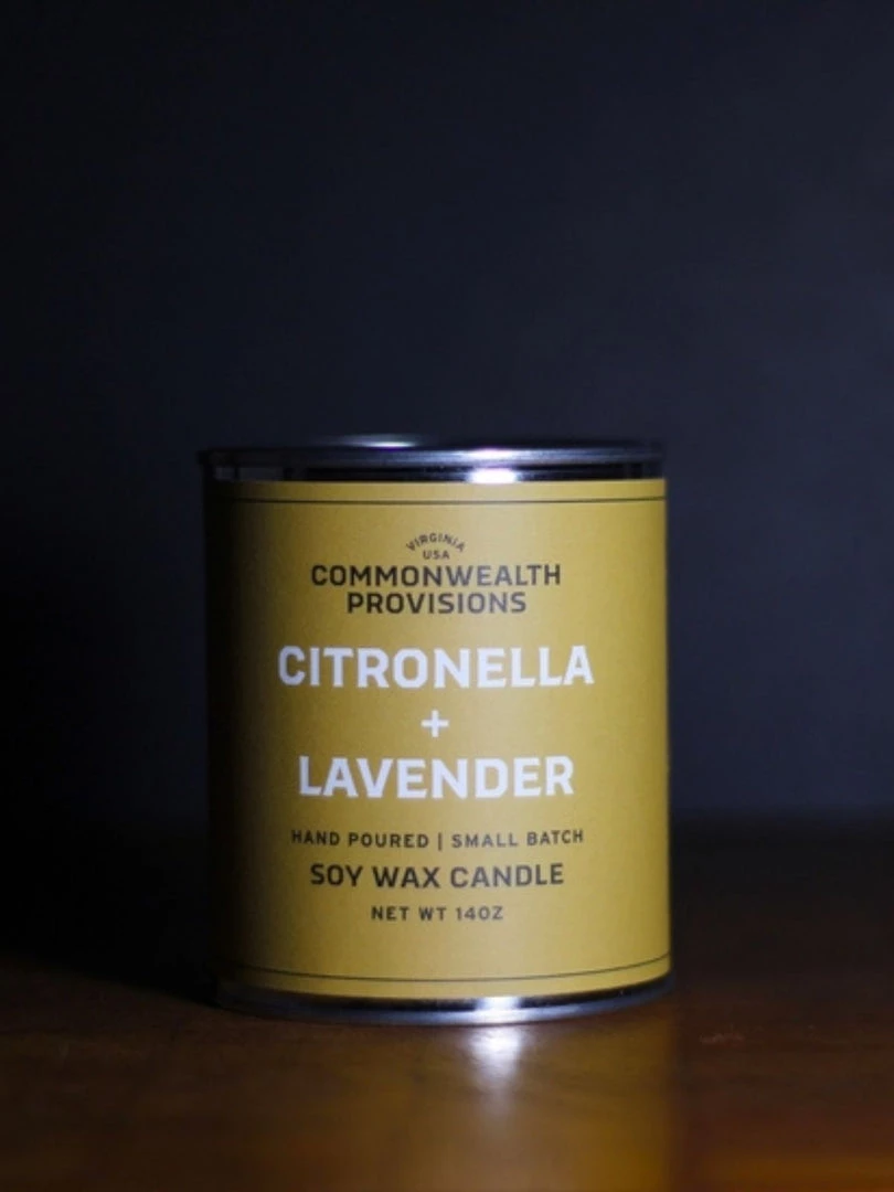 Commonwealth Provisions Citronella Candle - Lavender 3 Commonwealth Provisions Citronella Candle - Lavender