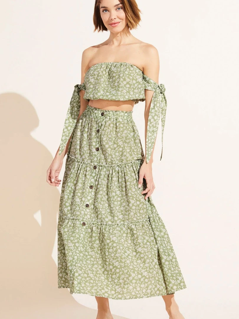 Eberjey Nolita Organic Cotton Voile Beach Skirt 3 Eberjey Nolita Organic Cotton Voile Beach Skirt