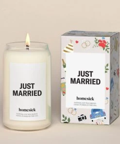 Homesick Candles Just Married Candle Home & Gift