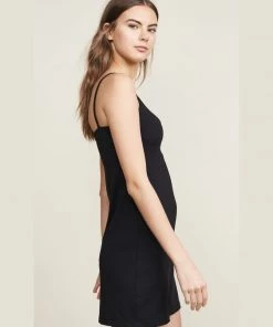Susana Monaco Clothing Thin Strap Slip Dress