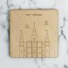 Neighborwoods Accessories New Orleans, St. Louis Cathedral Coaster 1 Neighborwoods Accessories New Orleans, St. Louis Cathedral Coaster