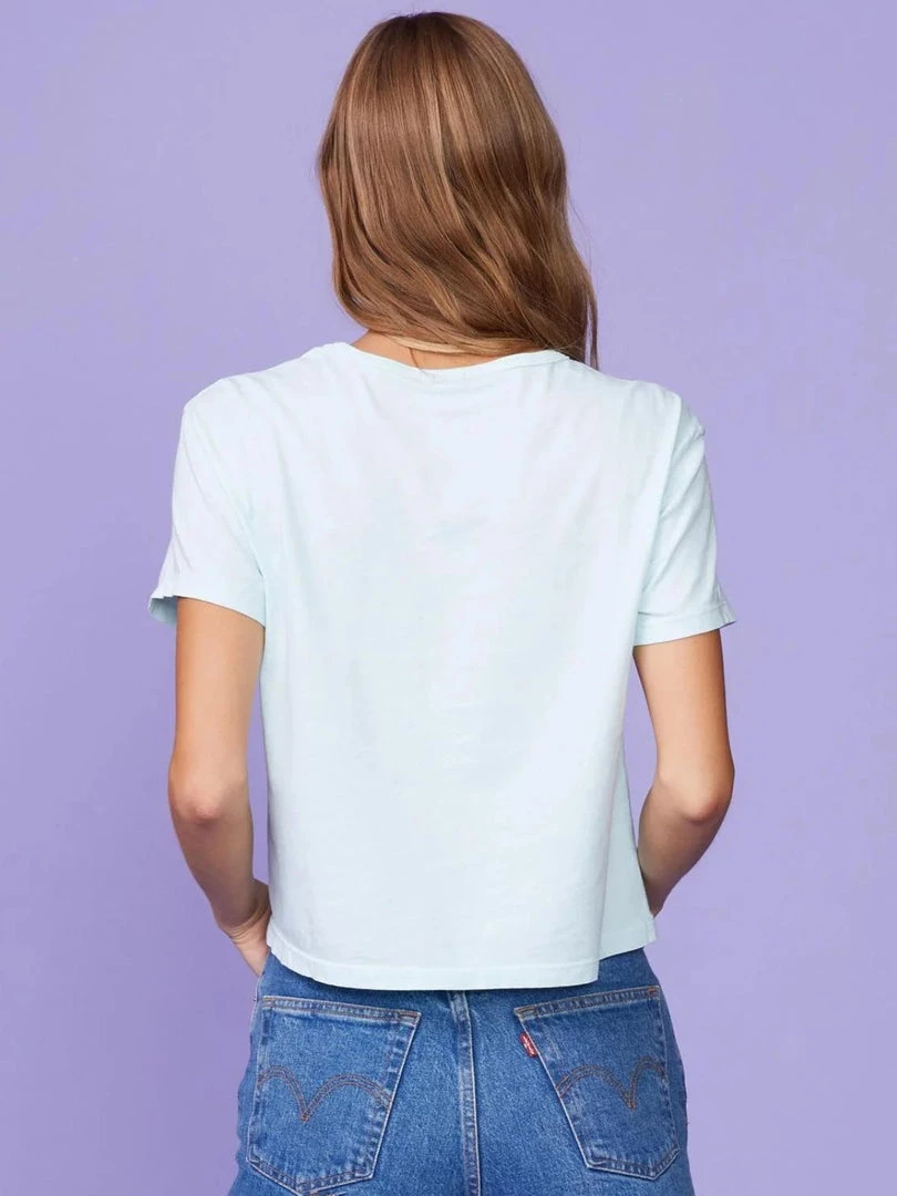 Monrow Clothing 50's Vintage Tee - Sea Foam 4 Monrow Clothing 50's Vintage Tee - Sea Foam