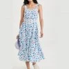 LoveShackFancy Clothing Pasha Floral Print Dress 1 LoveShackFancy Clothing Pasha Floral Print Dress