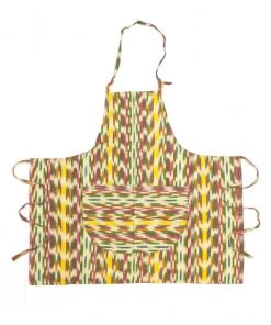 Upavim Crafts Woven Guatemalan Apron - Yellow/Green